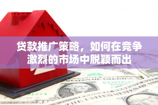 召陵贷款推广策略，如何在竞争激烈的市场中脱颖而出