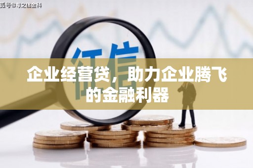 召陵企业经营贷，助力企业腾飞的金融利器