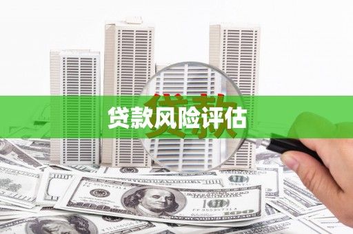 召陵贷款风险评估
