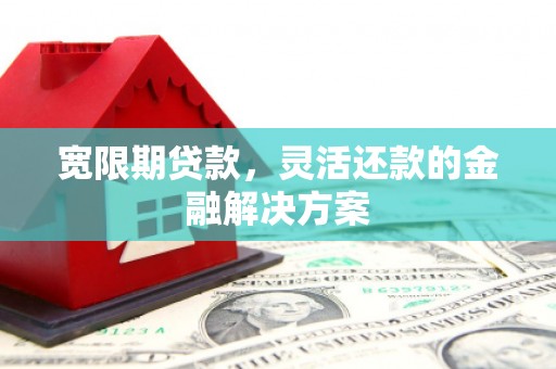 召陵宽限期贷款，灵活还款的金融解决方案