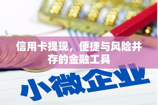 召陵信用卡提现，便捷与风险并存的金融工具