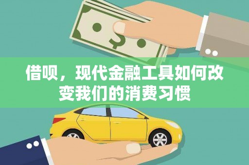 召陵借呗，现代金融工具如何改变我们的消费习惯