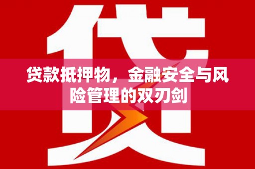 召陵贷款抵押物，金融安全与风险管理的双刃剑