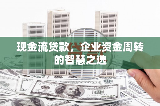 召陵现金流贷款，企业资金周转的智慧之选