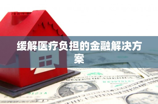 召陵缓解医疗负担的金融解决方案