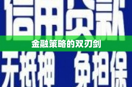 召陵金融策略的双刃剑