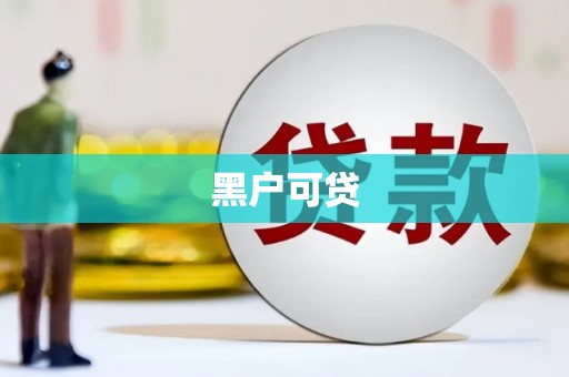 召陵黑户可贷